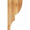 Ekena Millwork Ridgewood Rough Sawn Corbel, Western Red Cedar, 4"W x 12"D x 24"H COR04X12X24RID00RWR - alternate 4